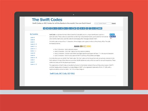 how can i find the swift code