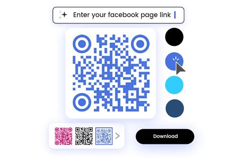 how can i get facebook page qr code