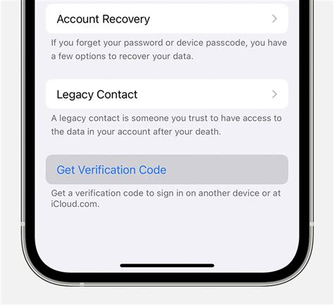 how can i get my icloud back without verification code