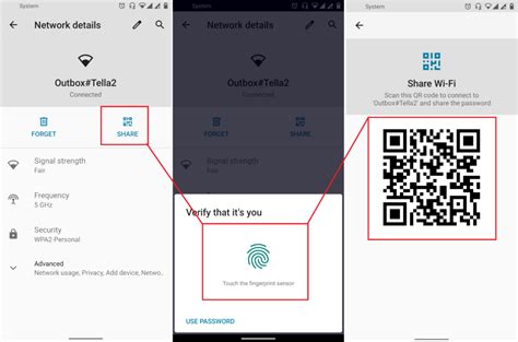 how can i get wifi password from qr code