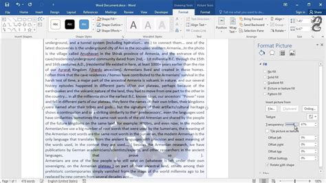 how can i make an image transparent in word