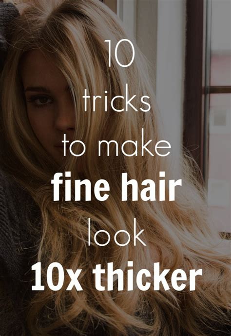 The How Can I Make My Thin Hair Look Thicker With Simple Style