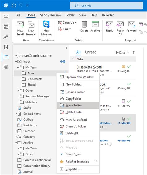 How Can I Move Multiple Folders In Outlook
