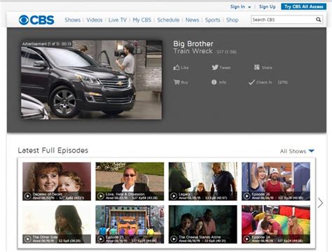 how can i stream cbs free