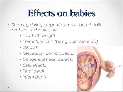how can smoking affect growth and development