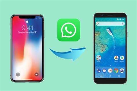 how can transfer whatsapp data from android to iphone