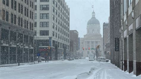 how cold does it get in indiana in winter