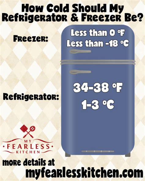 How Cold Should A Refrigerator