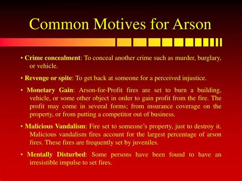 how common is arson