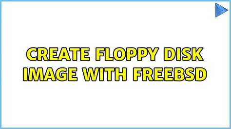 How Create Floppy Disk Image