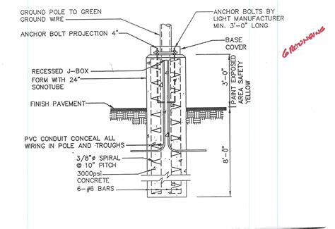 How Deep Does A Light Pole Need To Be