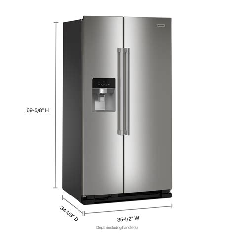 How Deep Is A Side By Side Refrigerator