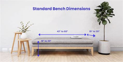 How Deep Is A Typical Bench