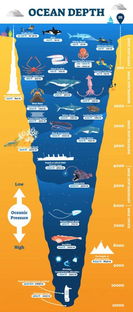how deep is the water near me