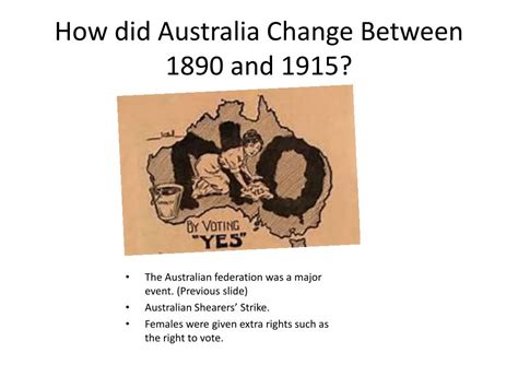 how did australia change