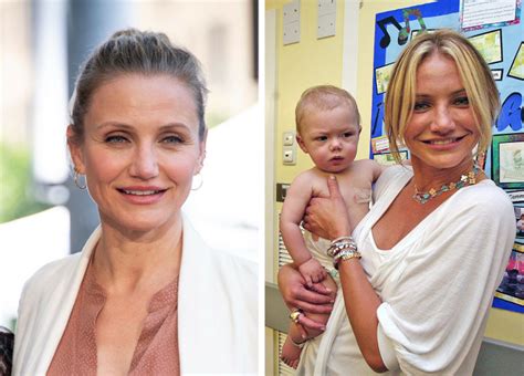 how did cameron diaz have baby