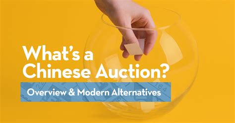 how did chinese auction get its name