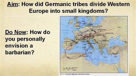 how did germanic tribes carve europe into small kindoms