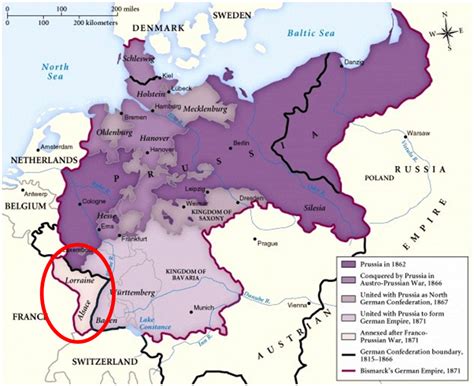 how did germany get alsace lorraine