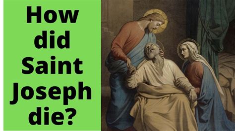 how did joseph die in the bible