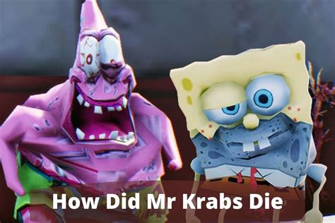 how did spongebob die and who killed him