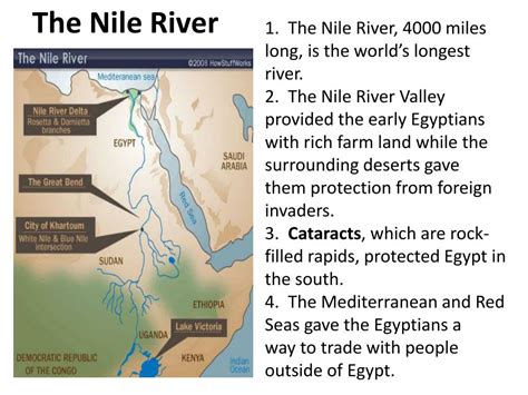 how did the nile river affect egypt