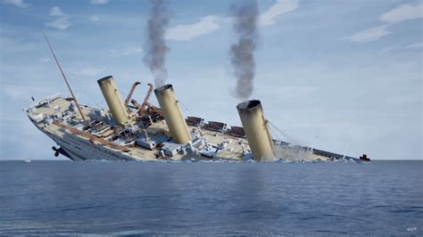 how did the rms britannic sink