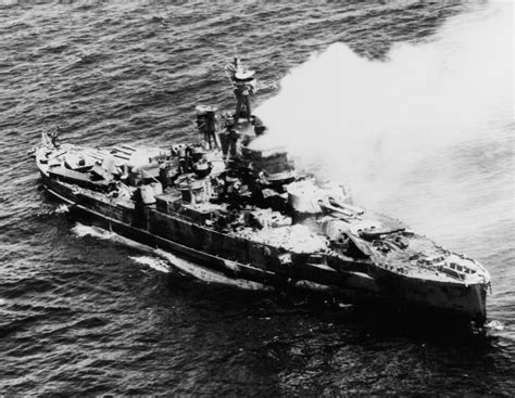 how did the uss nevada sink