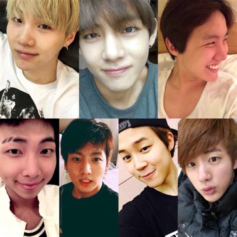 Here’s How Each Member Of BTS Looks Without Makeup