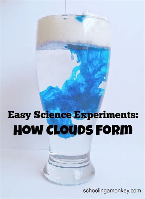 How Do Clouds Form Science Experiment