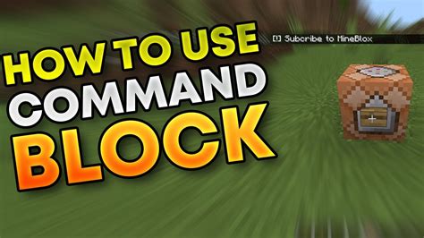 How Do Command Blocks Work In Bedrock Edition
