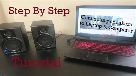 how do external speakers on a laptop work