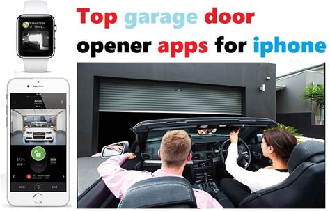 how do garage door opener apps work