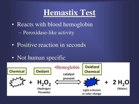 How Do Hemastix Work