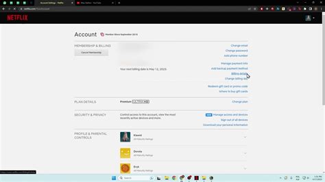 how do i access my netflix billing
