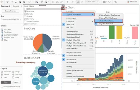 How Do I Add A Filter To A Container In Tableau