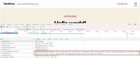 how do i add content security policy header in html