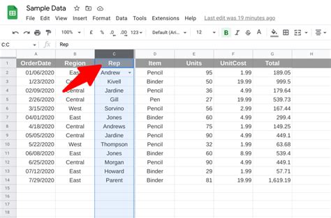 how do i add numbers in a column in google sheets