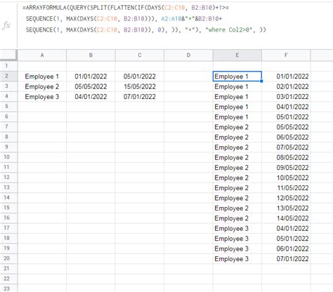 how do i auto populate dates in excel based on another cell formula