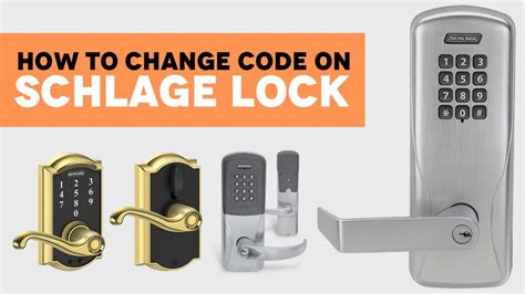 how do i change the 4 digit code on my schlage keypad without programming code