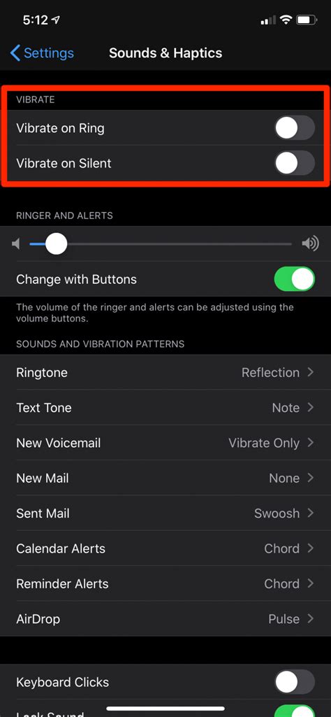 how do i change the vibration pattern for notifications