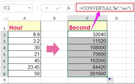 how do i convert days to hours in excel