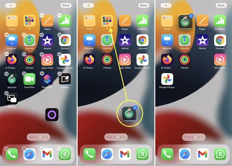 how do i create a new folder on iphone home screen