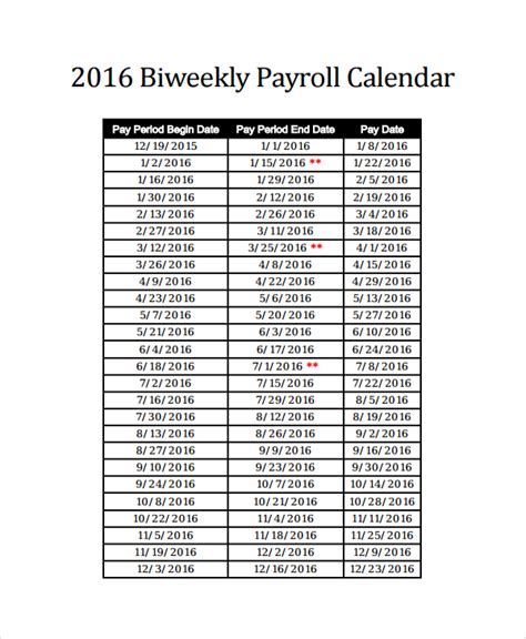 how do i create a payroll calendar in excel
