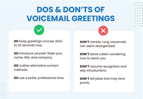 how do i create a voicemail message