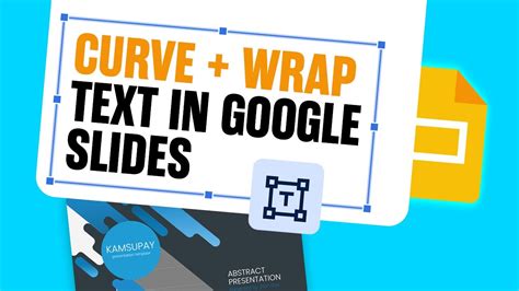 how do i curve a text box in google slides