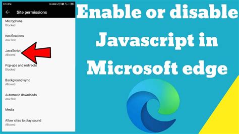 how do i disable javascript on my android phone