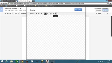 how do i draw on an image in google docs
