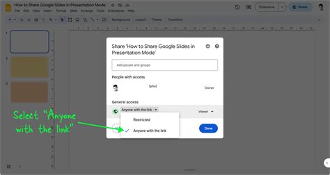 how do i email a google slides presentation