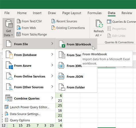 how do i export data from power query to excel